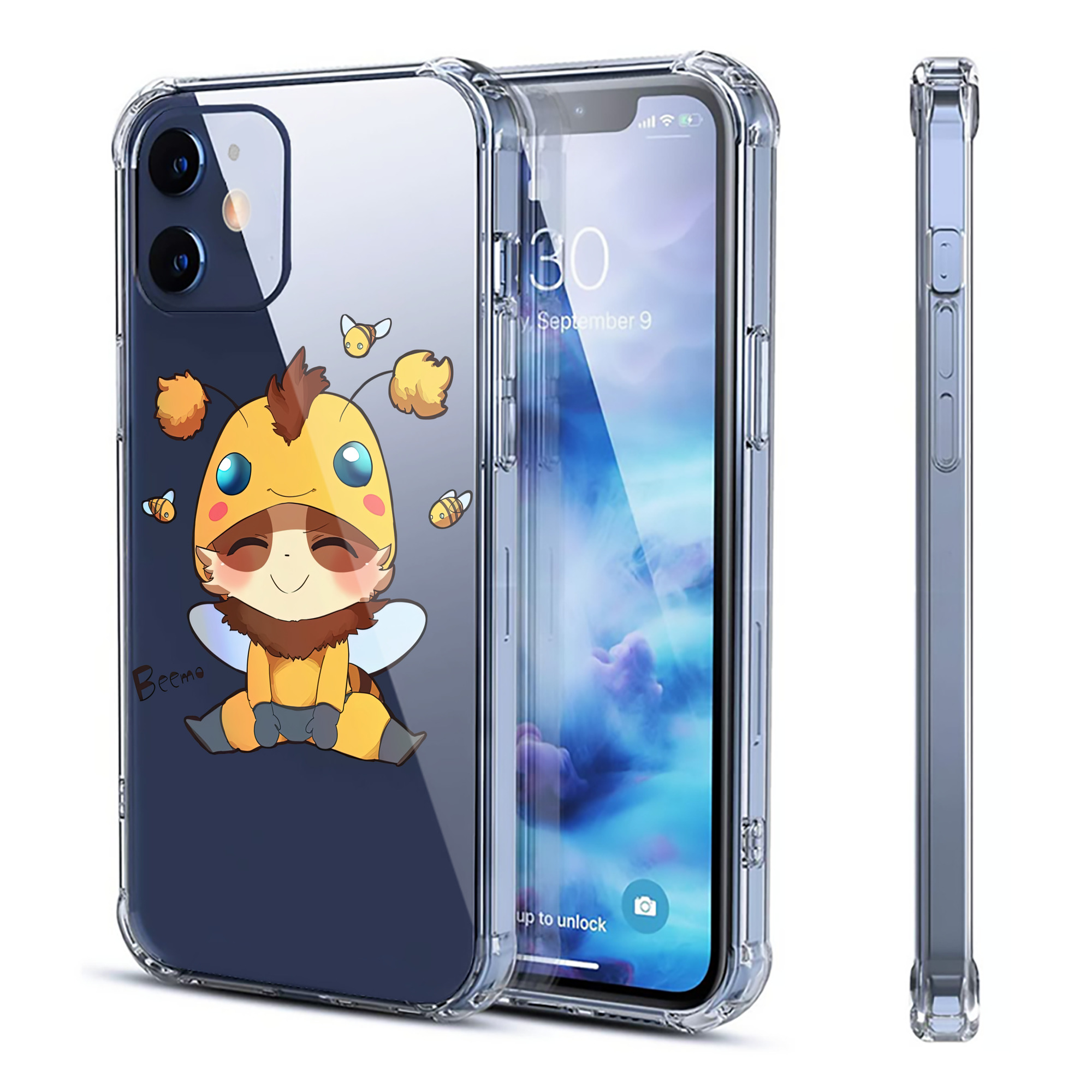 （画像用） リーグ・オブ・レジェンド League of Legends LOL 【iPhone 12シリーズ対応】透明スマホケース（クリアソフトケース）